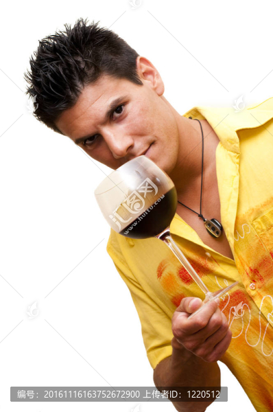 喝葡萄酒