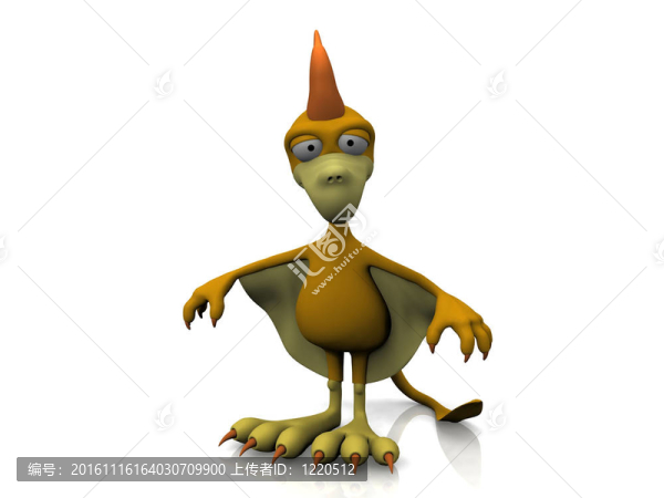 白色背景上的恐龍