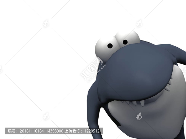 卡通鯊魚