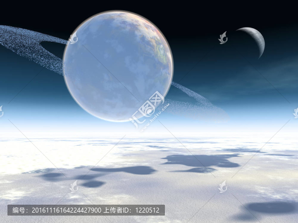 異形星球和戒指