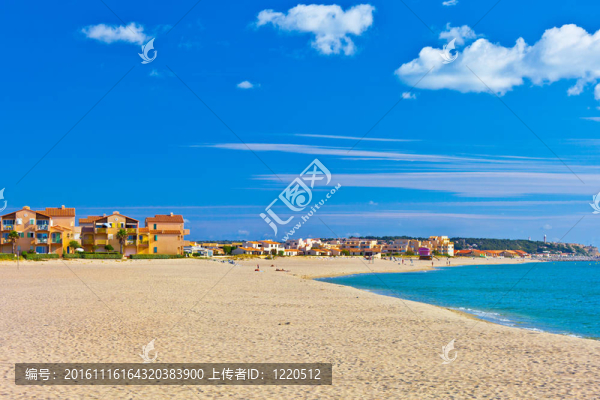 地中海沿岸。法國尼斯。