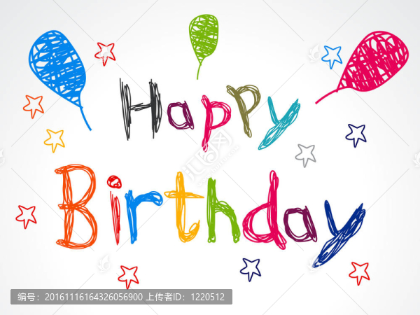 中文摘要生日快樂的概念