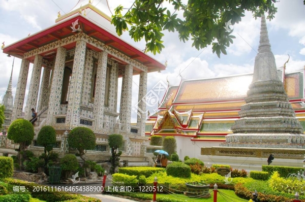 在Wat,Arun,Phra的廟觀