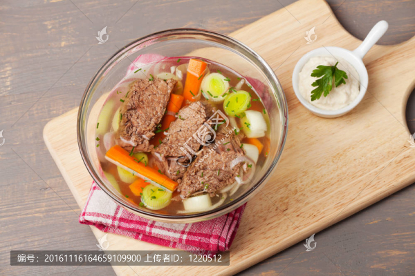素煮牛肉湯