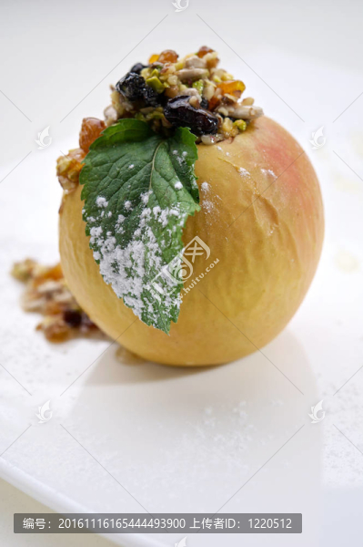 鵝肝配蘋果