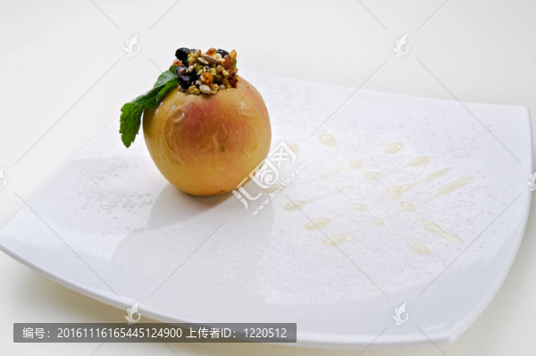 鵝肝配蘋果