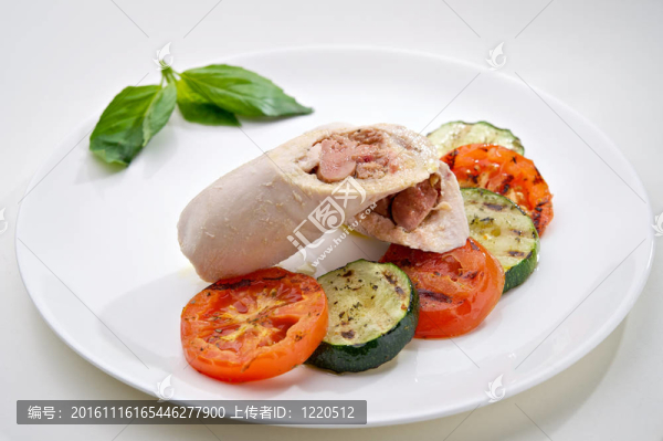 清蒸雞肉片