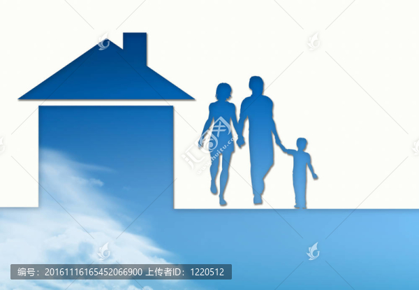 生態(tài)住宅隱喻。房子的天空