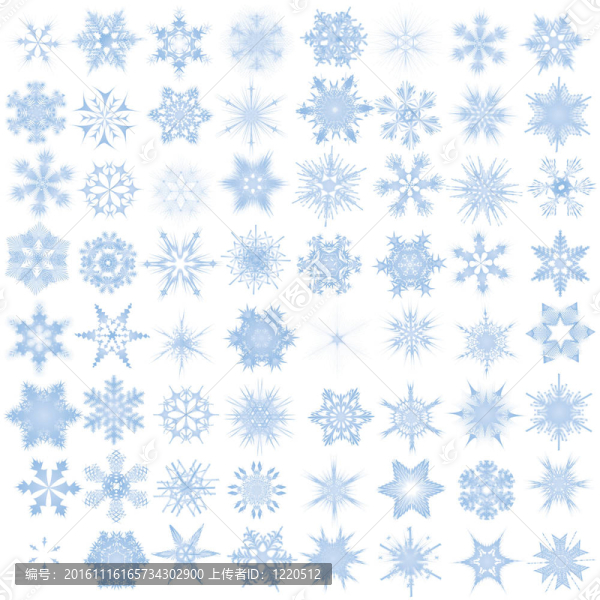 裝飾的雪花