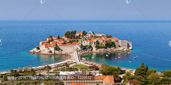 Sveti,Stefan觀黑山全景；