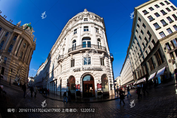 著名的咖啡館在維也納coffeehaus,griensteidl