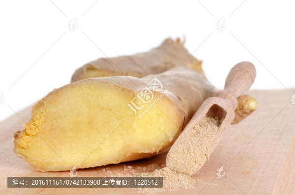 兩種類型的生姜