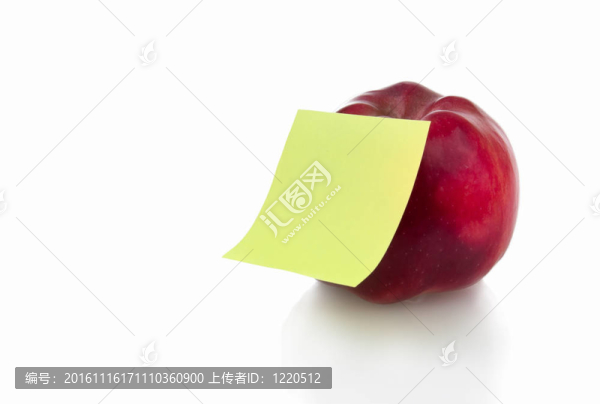 用隔條注紅蘋果