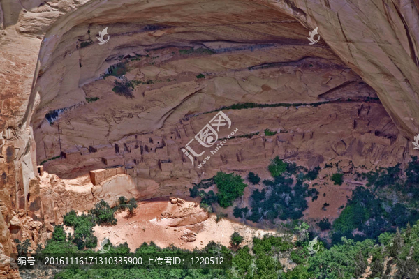亞利桑那州；Anasazi遺址；峽谷的Chelly國家紀念碑