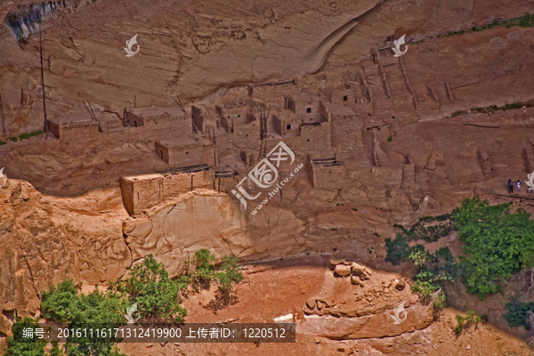 亞利桑那州；Anasazi遺址；峽谷的Chelly國家紀念碑