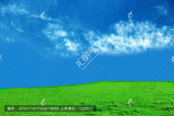 綠草和藍(lán)天