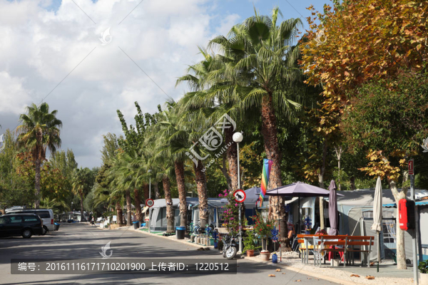 Mediterranean渡假村露營地；西班牙