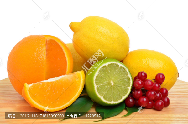 柑橘類水果和蔓越莓