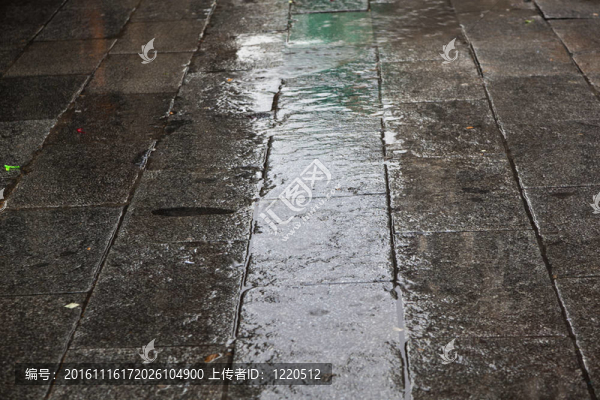 鋪路的雨