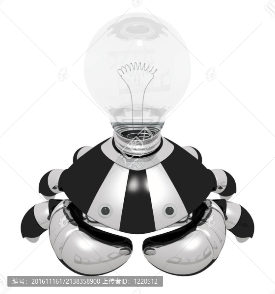 具有燈泡友好助手的點子生成器機器人