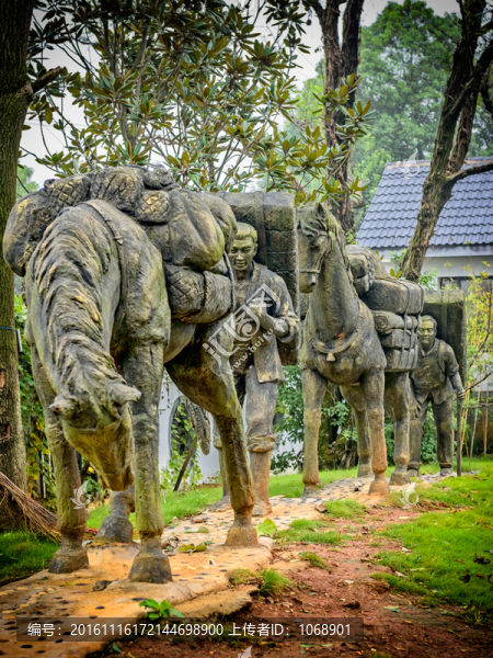 茶馬古道,主題雕塑