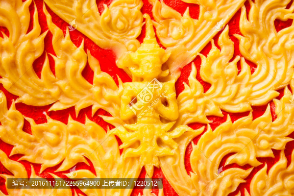 泰國風(fēng)格的造型藝術(shù)，在蠟燭節(jié)在Ubonratchathani