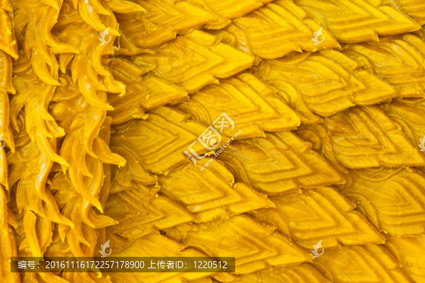 泰國(guó)風(fēng)格的造型藝術(shù)，在蠟燭節(jié)在Ubonratchathani