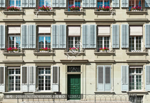 伯爾尼的傳統(tǒng)建筑；瑞士