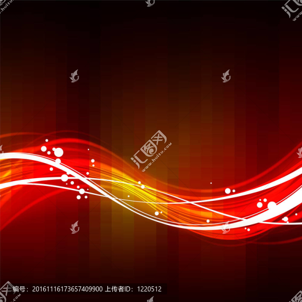 中文摘要有波浪的紅色背景