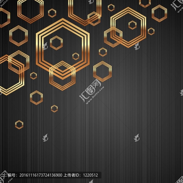 黑色金屬質(zhì)感背景帶金色光澤