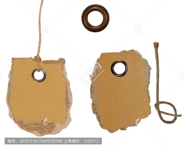 空白標(biāo)簽系和金屬環(huán)