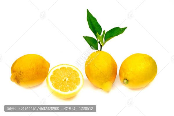 黃色的檸檬
