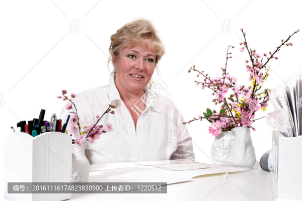 春天的白人