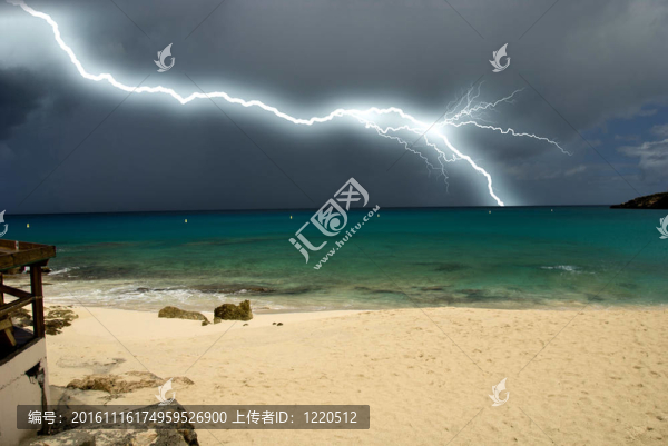 風(fēng)暴來(lái)臨的圣馬丁島