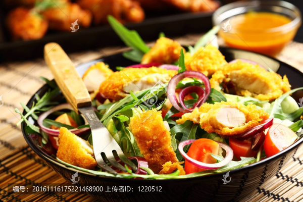 咖喱雞肉沙律