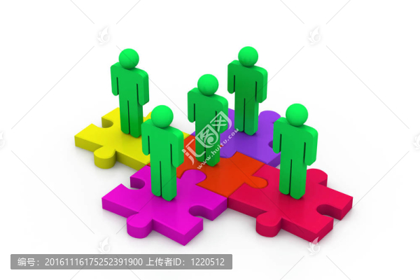 人們正站在彩色的