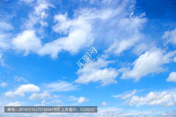 藍(lán)色的天空