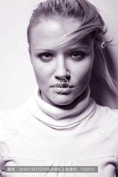 金發(fā)女郎的肖像