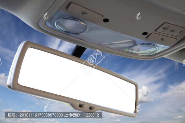汽車后視鏡。