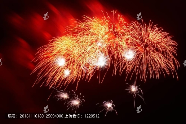 美麗的煙花