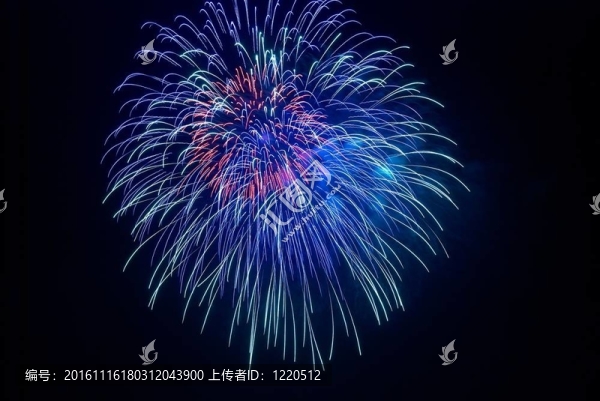 美麗的煙花