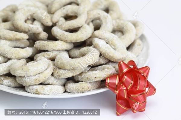 圣誕餅干叫香草小扎