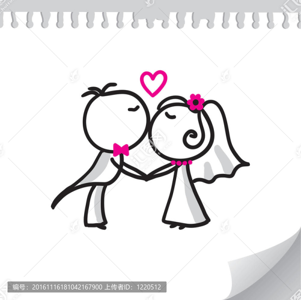 婚禮的夫婦