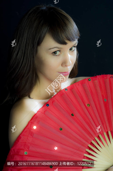 舞蹈演員肚皮舞的肖像