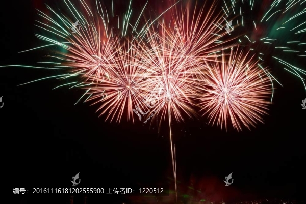 美麗的煙花