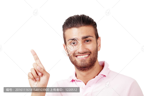微笑的人指點(diǎn)