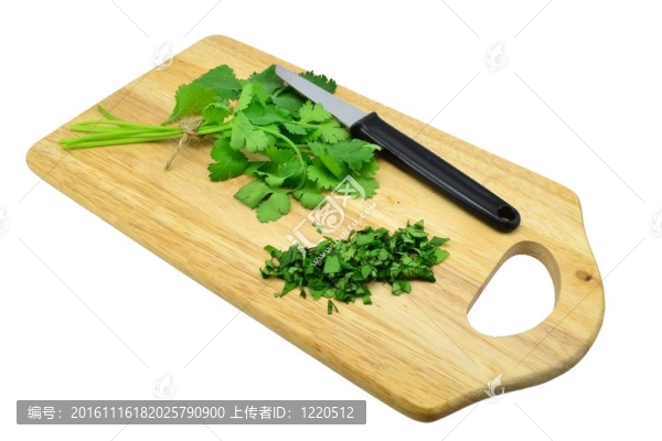 船上新鮮的香菜