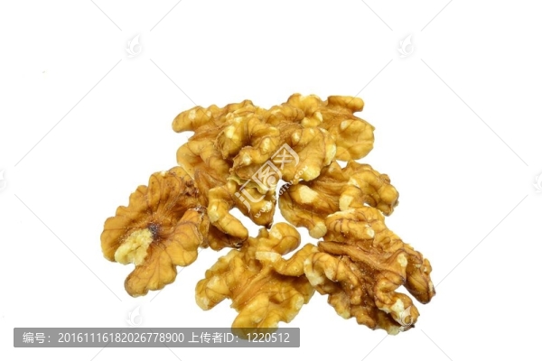 核桃里的一堆