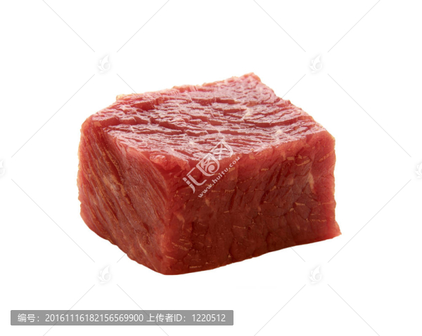大塊生紅肉