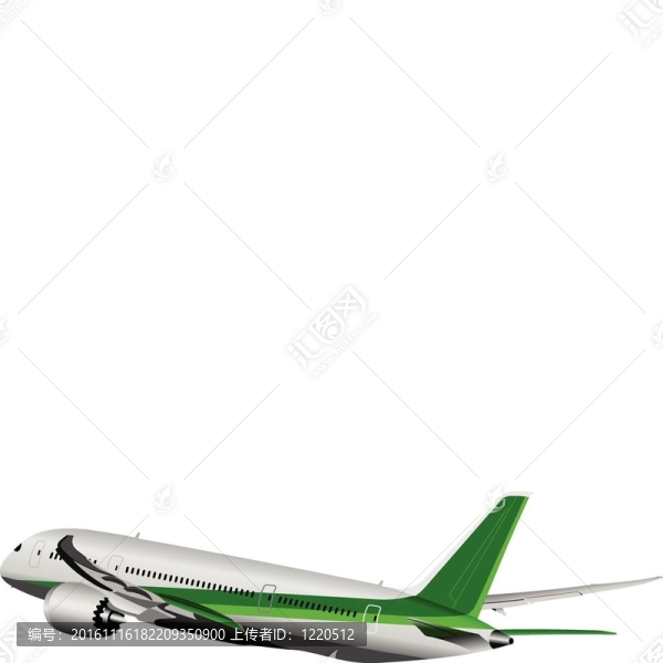 飛機(jī)上的乘客飛機(jī)。VE
